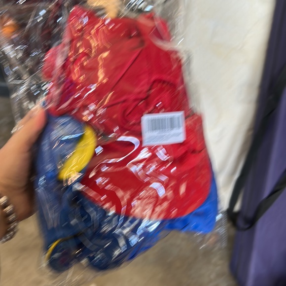 Halloween  Mario costume short sleeve red shirt instead of longsleeved - Picture 2 of 2